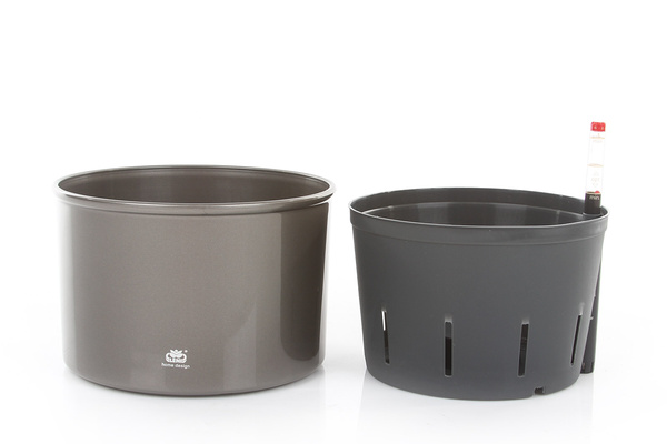 Zestaw do hydroponiki 18/12 osłonka Corona grafitowa wkład wskaźnik