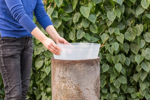 Duży wkład wodoszczelny do donicy elastyczny PP 80/60 cm