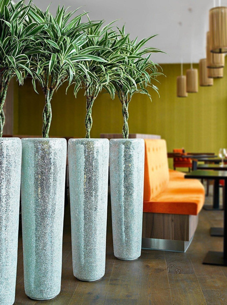 ONE CONICAL 32/107 donica do salonu z potłuczonego lustra