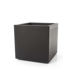 Kebe Quadro 40x40/40 donica na kółkach kwadratowa antracytowa