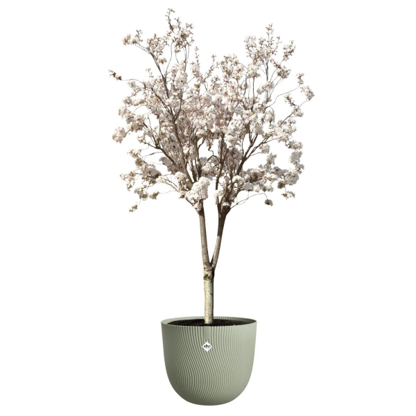 Sereh Round Elho 30 osłonka pastelowa zielona nordic green