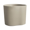 Eden 25 donica soft taupe organiczny kształt