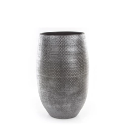 Madeira Vase 30/50 waza ceramiczna srebrna