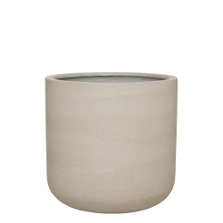 Jumbo Charlie XS 62/60 beżowa donica kamienna cylindryczna
