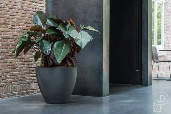 Jesslyn S 50/44 donica kamienna antracytowa volcano black