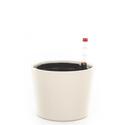 Zestaw do hydroponiki Leni 11/9 Vasa osłonka ceramiczna kremowa