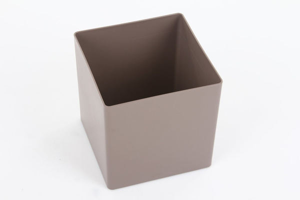 OSLO 14x14/14 doniczka kubik kwadratowa taupe
