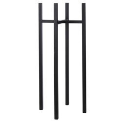 ASCOT XL 37,5x37,5/95 cm wysoki czarny stojak na donice kwietnik
