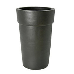 ANTHRACITE CLASSIC 43/68 wysoka donica betonowa grafitowa