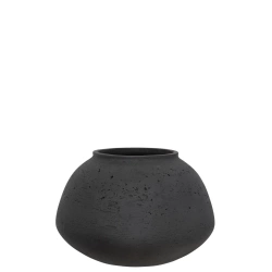 Imara L 24/16 antracytowy wazon w organicznym stylu