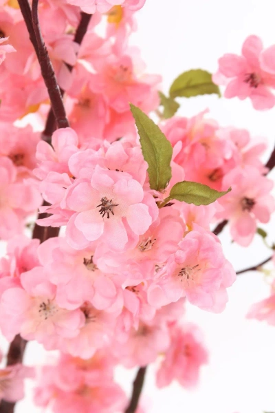 Sztuczna wiśnia japońska z różowymi kwiatami drzewko 135 cm