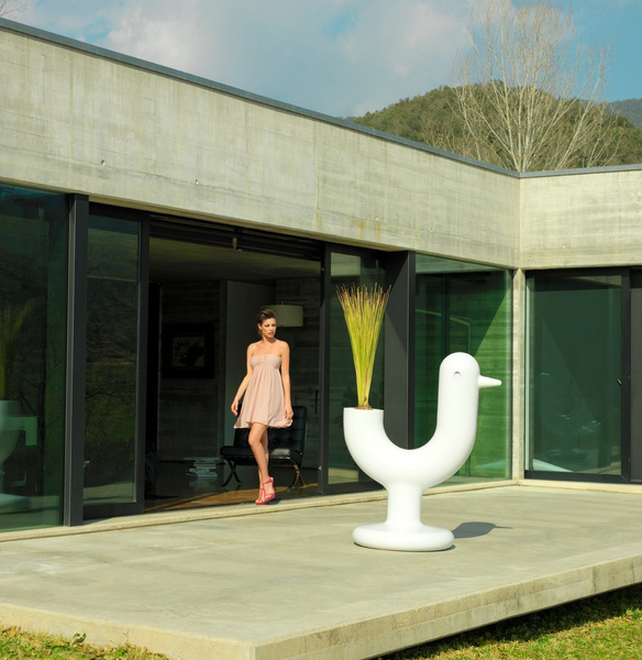 PEACOCK VONDOM 117x75x150 designerska donica paw KOLOR NA ZAMÓWIENIE