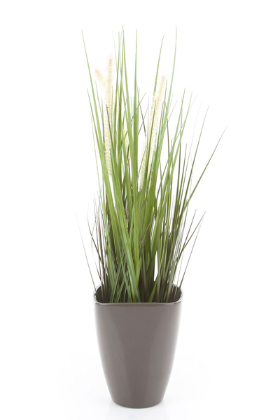 QUARTA ORCHID 13/17 wysoka doniczka do storczyków antracytowa