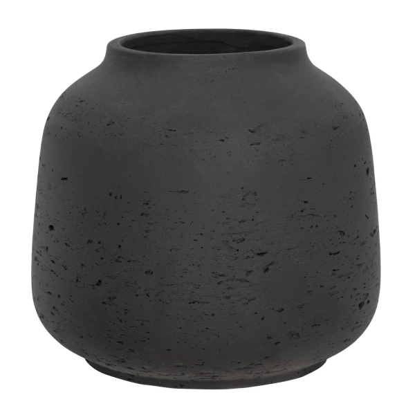 Jabari M 13/12 antracytowy wazon kamienny