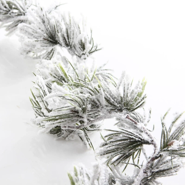 Sztuczna Sosna girlanda ośnieżona pnącze 180 cm