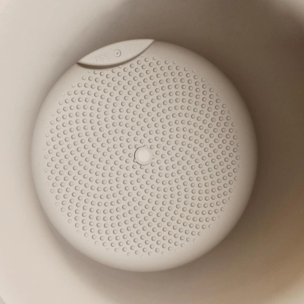 June Tulip 47/43 beżowa donica do ogrodu balanced beige