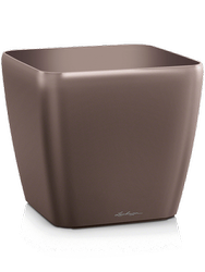 LECHUZA QUADRO 43x43/40 donica brązowa metalik