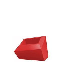 FAZ VONDOM 58x45/42 niska donica designerska czerwona