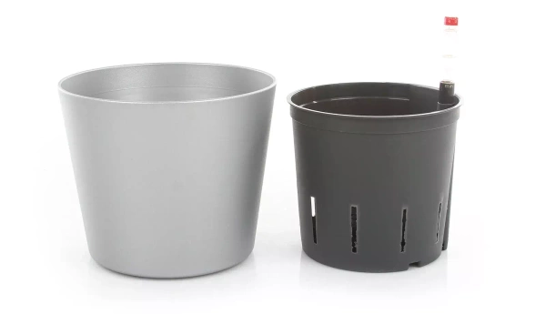 Zestaw do hydroponiki 13/12 w srebrnej osłonce Flori 16/14