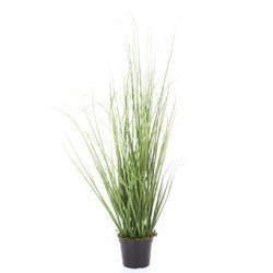 Sztuczna trawa w doniczce 50 cm jasnozielona
