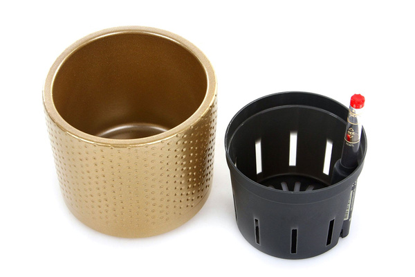 Zestaw do hydroponiki 9/7 Era 10 złota w kropki