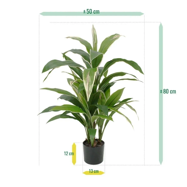 Sztuczna Dracena variegata 80 cm