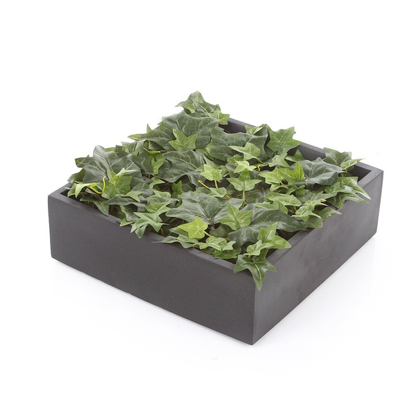 Jack M 50x50/10 szara donica kwadratowa płaska