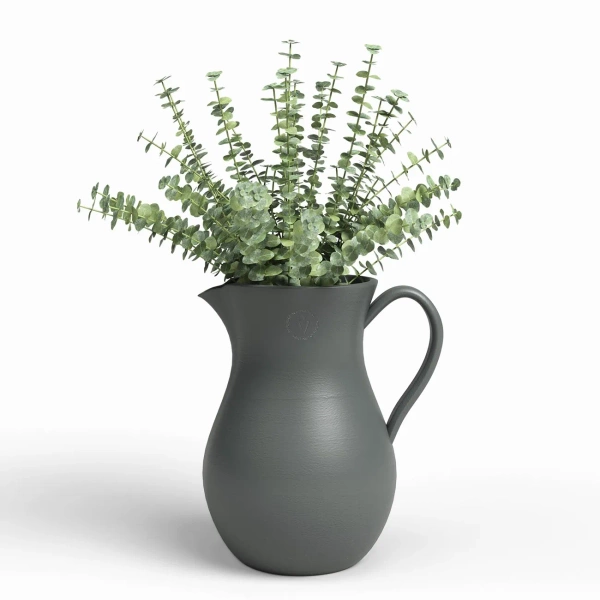 Harmonia Jar 25/30 antracytowy dzban w stylu śródziemnomorskim