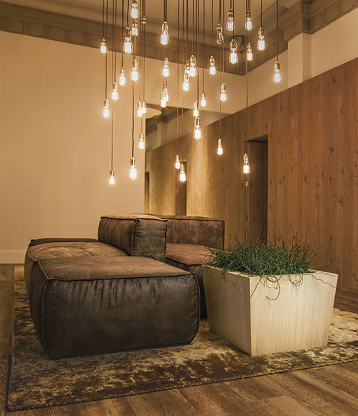 NATURA 45x45/40 donica z drewna dębowego jasna