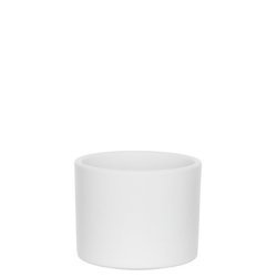 ERA 12/10 doniczka ceramiczna cylindryczna jasnoszara