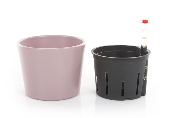 Zestaw do hydroponiki Leni 11/9 Vasa osłonka ceramiczna wrzosowa