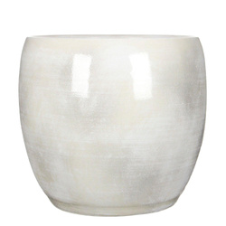 Lester 38/35 donica osłonka szkliwiona ceramiczna szara