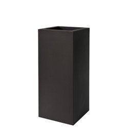 KUBE HIGH 30x30/70 donica kwadratowa wysoka grafitowa czarna perła