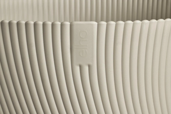 Sereh Round Elho 47 pastelowa osłonka beżowa mushroom beige