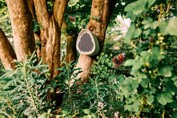 Essential hotel dla owadów szary fibrous grey