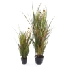 Sztuczna Paproć trawa mix 75 cm zielono-brązowa