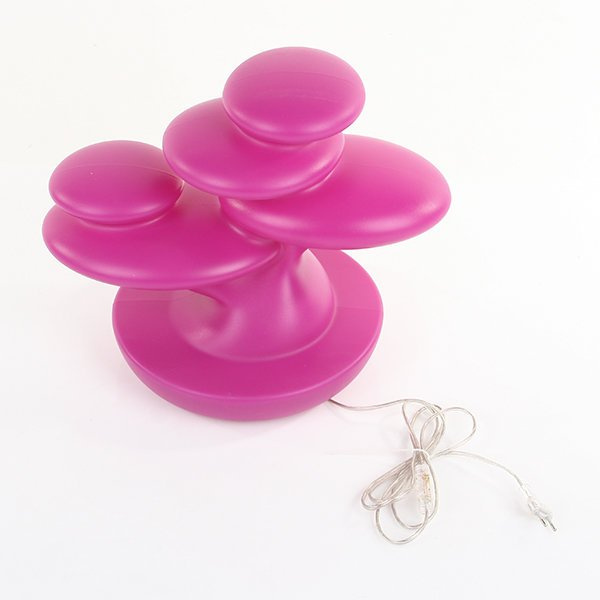 Designerska lampka Bonsai 36 cm LED liliowa