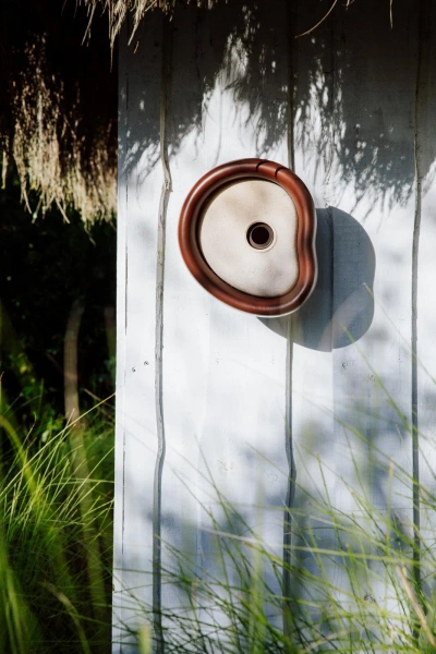 Organic domek dla ptaków brązowy chestnut brown