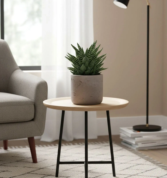 Charlie XXS 10,6/9,9 mała doniczka kamienna mocha washed