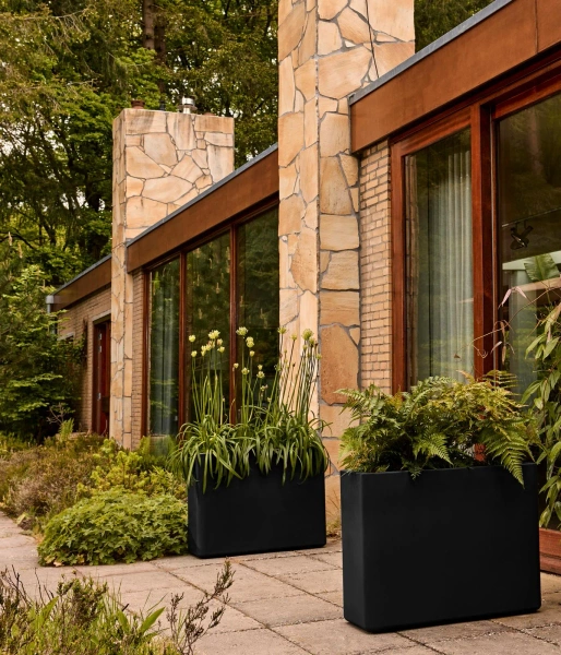 Donica JUNE BRICK DIVIDER 80 - czarny