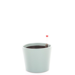 Zestaw do hydroponiki Leni 9/7 Vasa w miętowej osłonce ceramicznej