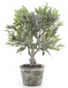 Sztuczna oliwka 36 cm w naturalnej doniczce 7 owoców