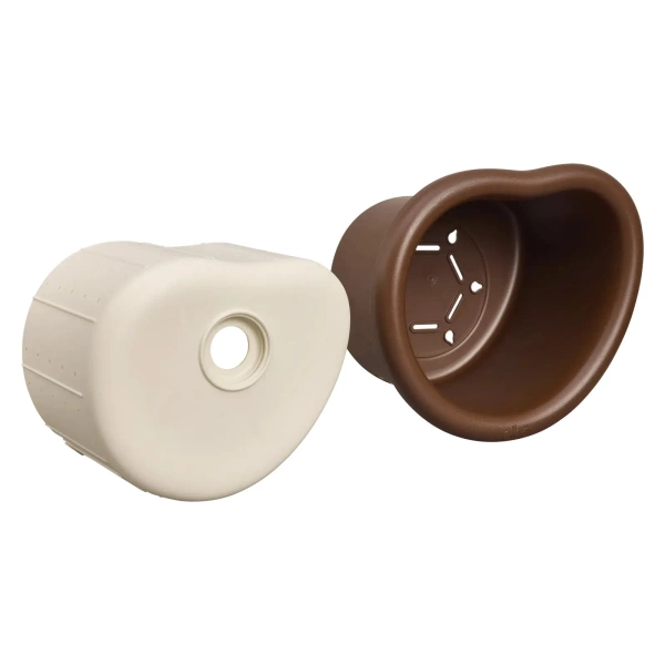 Organic domek dla ptaków brązowy chestnut brown