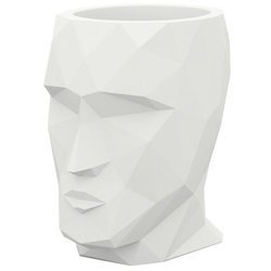 ADAN VONDOM 70x96/100 duża biała donica designerska głowa