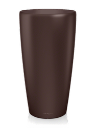 LECHUZA RONDO 32/56 donica brązowa metalik