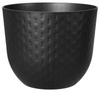 Fuente 29/24 doniczka czarny wytłaczana onyx black