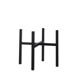 Stojak ASCOT XL 37,5x37,5/39,5 cm - czarny