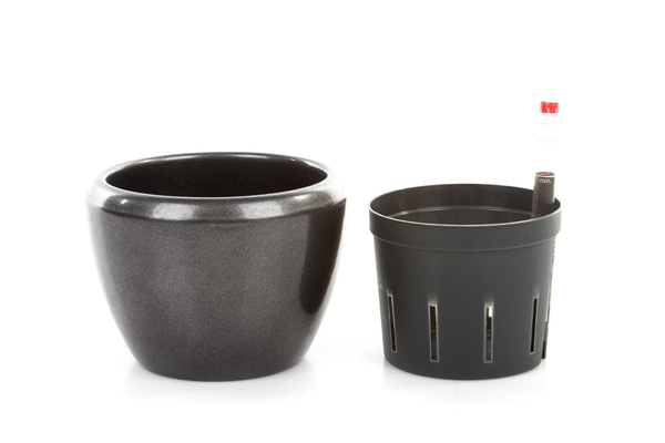 Zestaw do hydroponiki 9/7 Venus w grafitowej szkliwionej osłonce ceramicznej