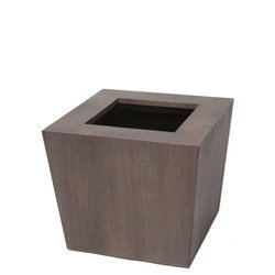 NATURA 45x45/40 donica dębowa ciemna