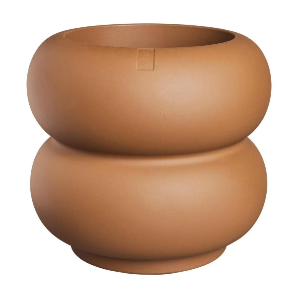 Amber Roll Low 43/40 designerska donica karmelowa